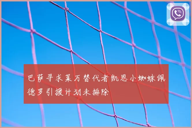 巴萨寻求莱万替代者凯恩小蜘蛛佩德罗引援计划未排除