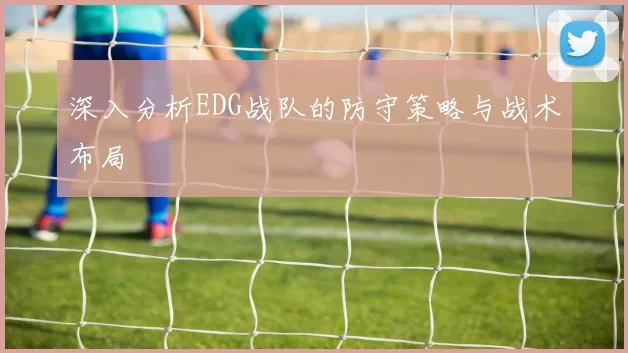 深入分析EDG战队的防守策略与战术布局