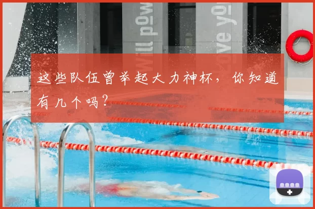 这些队伍曾举起大力神杯,你知道有几个吗?