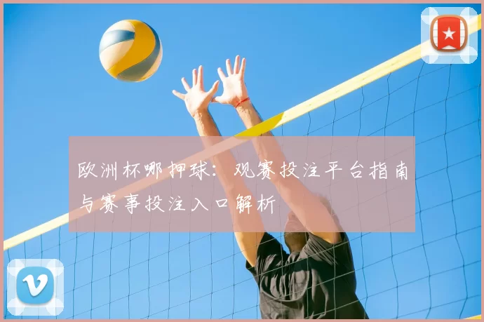 欧洲杯哪押球：观赛投注平台指南与赛事投注入口解析