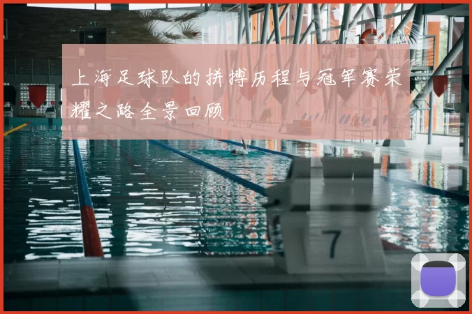 上海足球队的拼搏历程与冠军赛荣耀之路全景回顾
