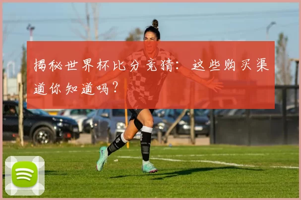 揭秘世界杯比分竞猜:这些购买渠道你知道吗?